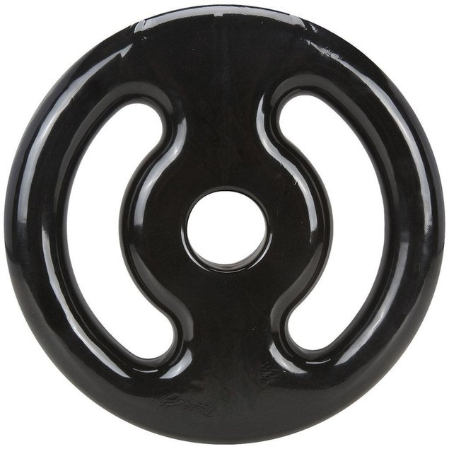 Anilha Revestida 5Kg Vazada Emborrachada