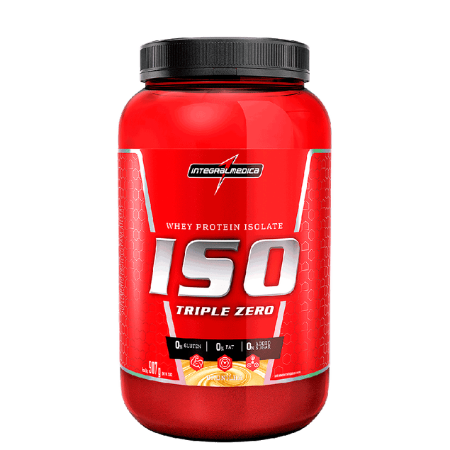 Whey Protein Isolate Iso Triple Zero 900g Integralmedica