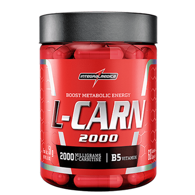 l carnitina integral medica L-Carn 2000 L-Carnitina Integralmedica 60 Cápsulas Único