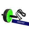 kit roda abdominal corda mini band nossa forma