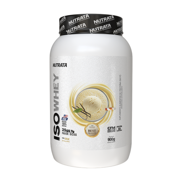 Iso Whey Pure Isolado 900g Nutrata
