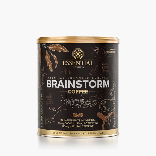 brainstorm coffee essential 186g nossa forma2
