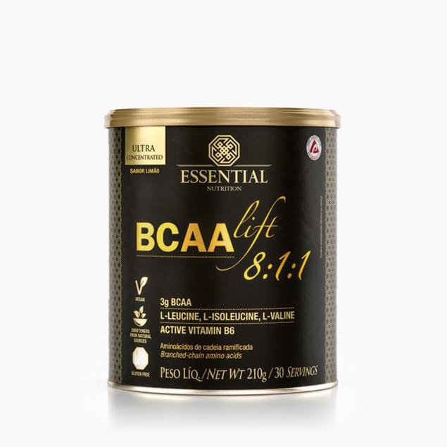 bcaa lift essential limao nossa forma
