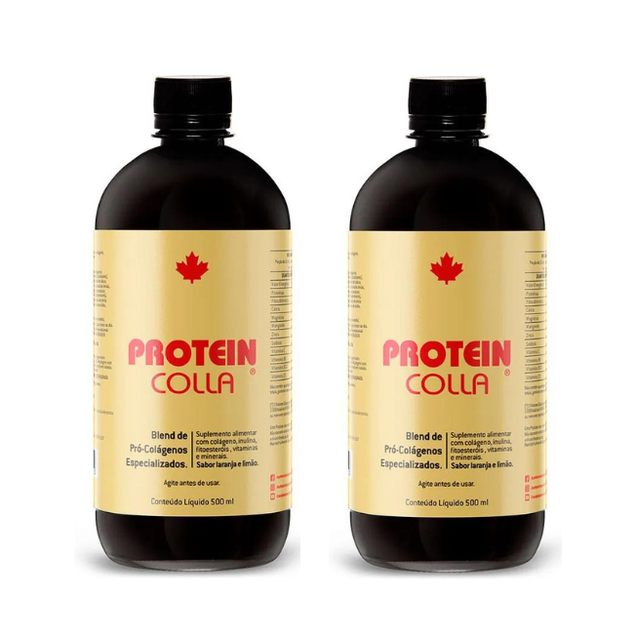 kit 2 unidades protein colla nossa forma suplementos