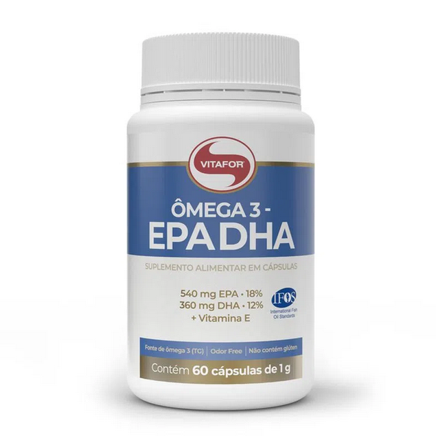 omega 3 epa dha 60c vitafor nossa forma suplementos 6