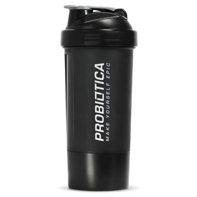 Coqueteleira 500ml 2 Compartimentos Probiótica