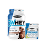 kit whey 100 puro inov nutrition 3w chocolate grenade 200g limao inov nutrition nossa forma suplementos