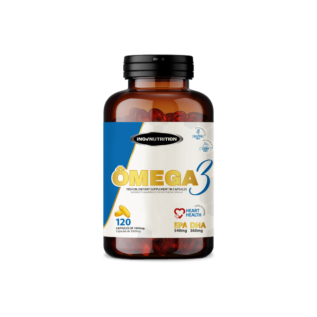 Ômega 3 EPA DHA 120 Cápsulas Inov Nutrition
