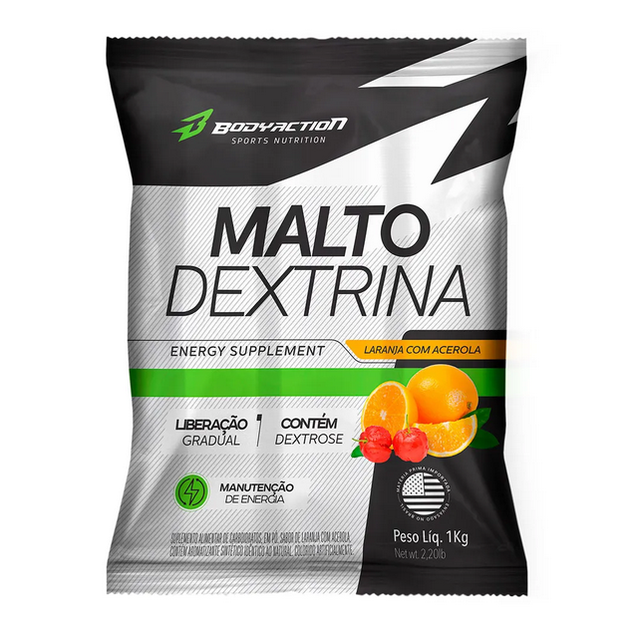 Malto Dextrina 1Kg Maltodextrina Body Action