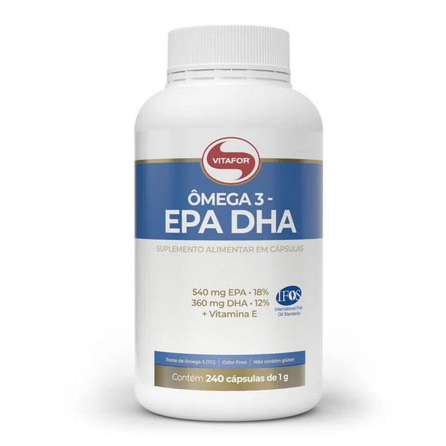 omega epa dha 240c vitafor nossa forma suplementos 1