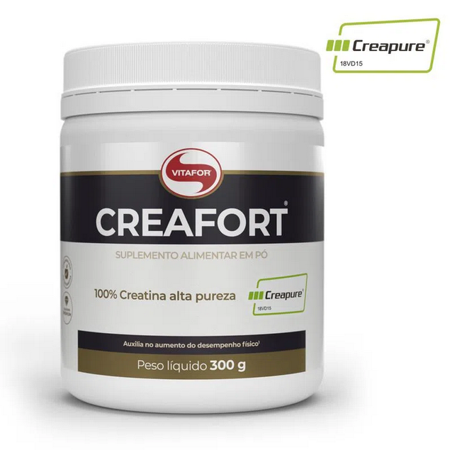 Creatina Creafort Creapure Vitafor 100% Alta Pureza 300g