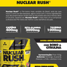 pre treino nuclear rush 100g body action nossa forma suplementos