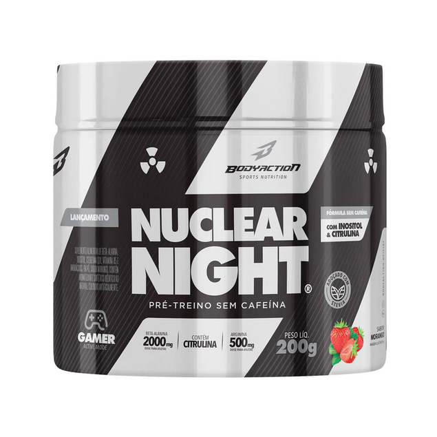 Pré Treino Nuclear Rush 200g Body Action