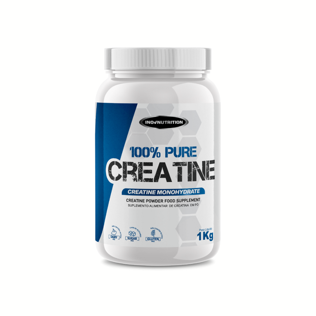 Creatina 100% Pure COM LAUDO -  1Kg Inov Nutrition