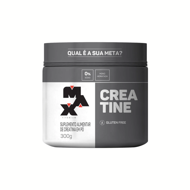 Creatina 0% Sódio 300g Max Titanium