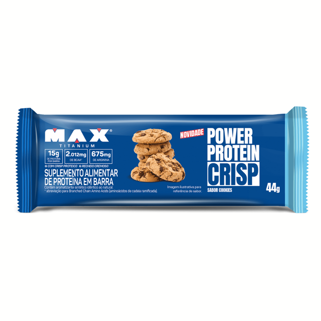 POWER PROTEIN CRISP 44G MAX TITANIUM