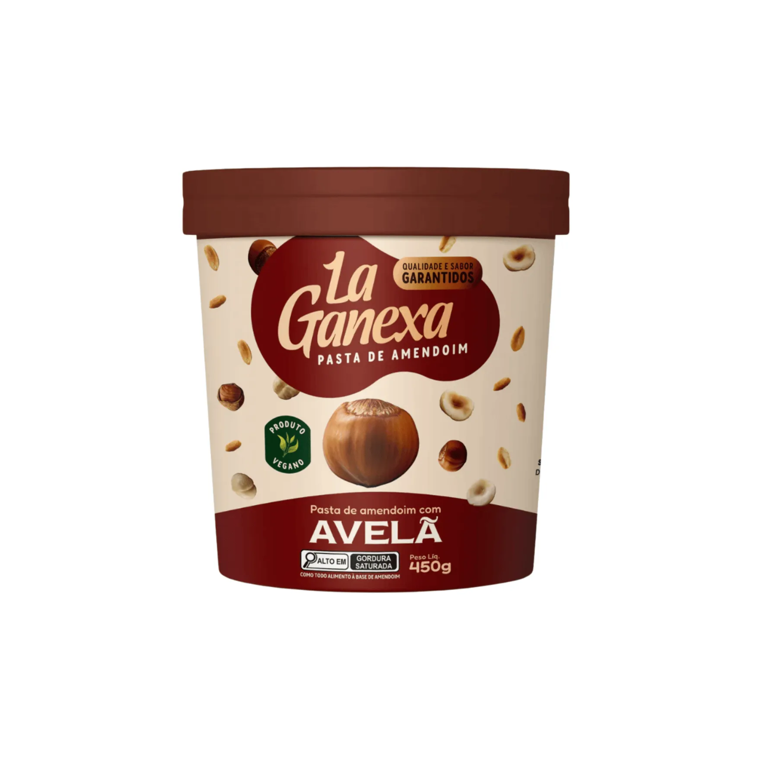 Pasta de Amendoim 450G - La Ganexa